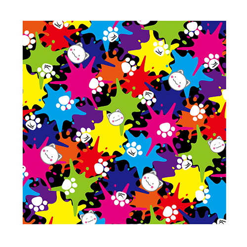 にゃんこカラーシート　スプラッシュ（１枚入）